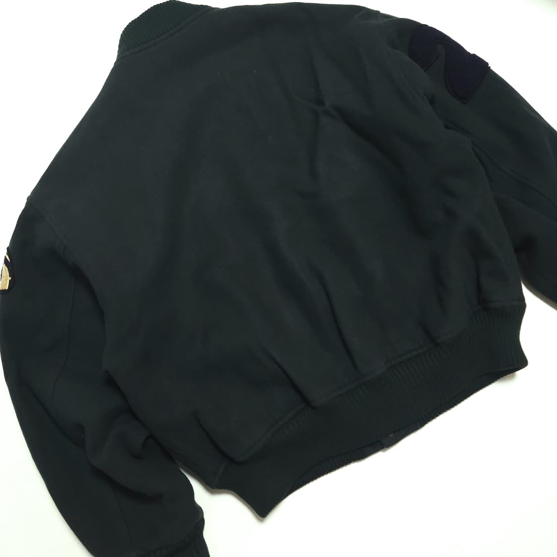 90s 폴스미스 런던 퀄팅 울 바시티 자켓 스타장 상품이미지3