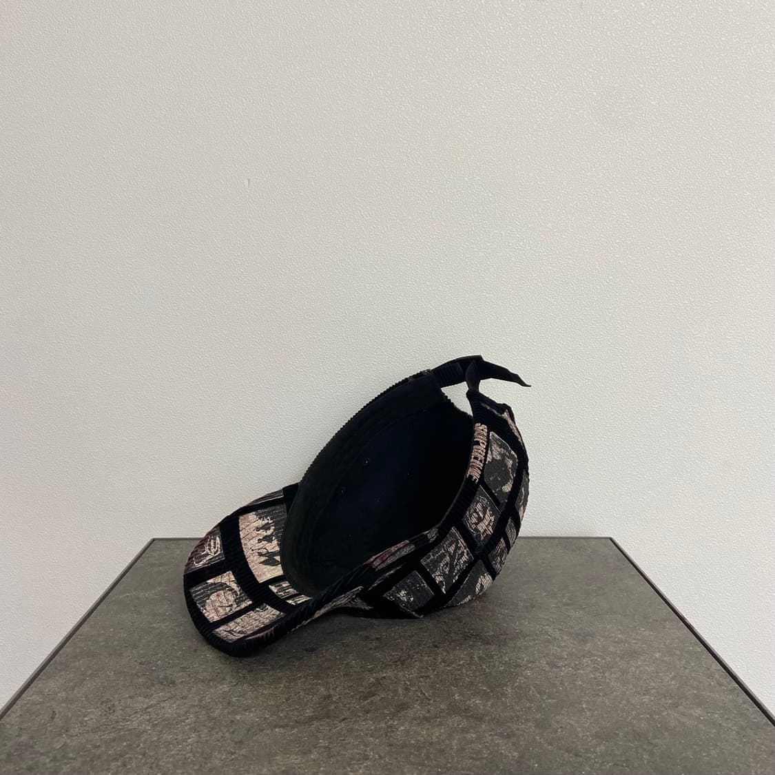 (OS) 슈프림 박스로고 캠프캡 모자 코듀로이 블랙 상품이미지6