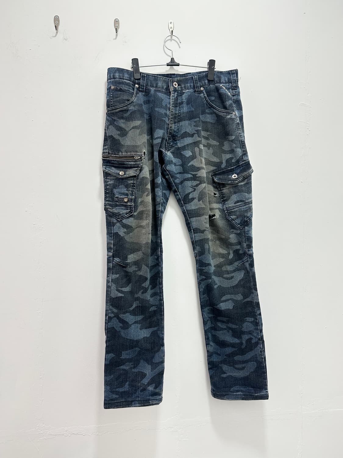 Z dragon camo denim cargo pants 상품이미지5