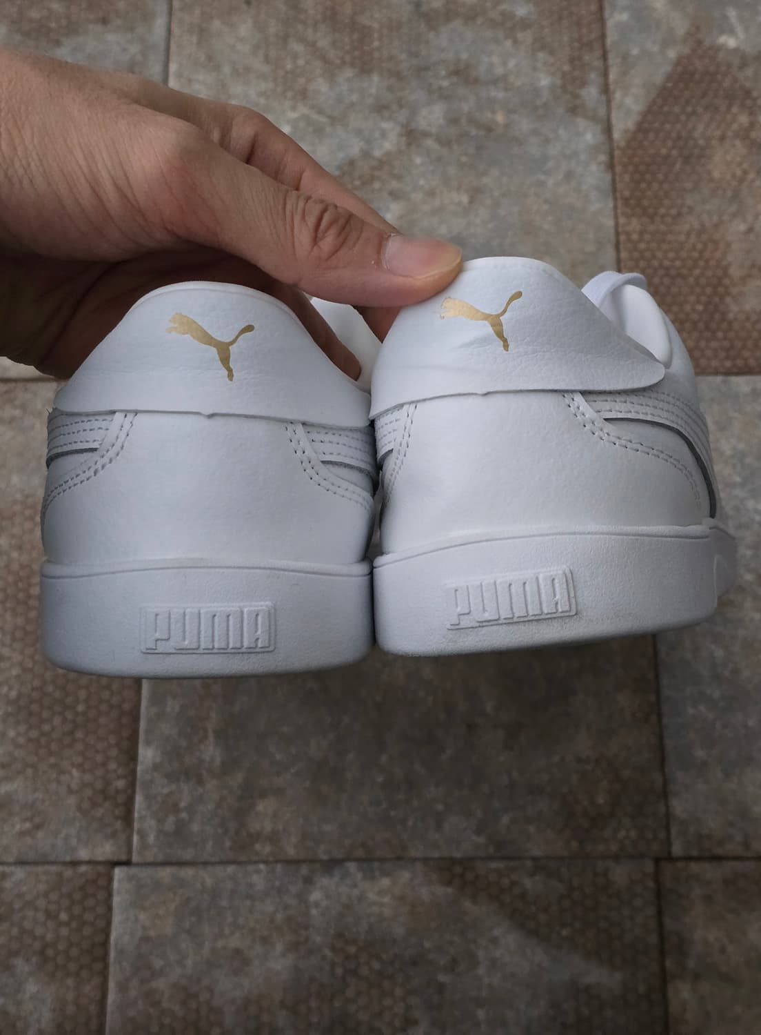 (275)푸마 클럽 5v5 화이트 골드 상품이미지7