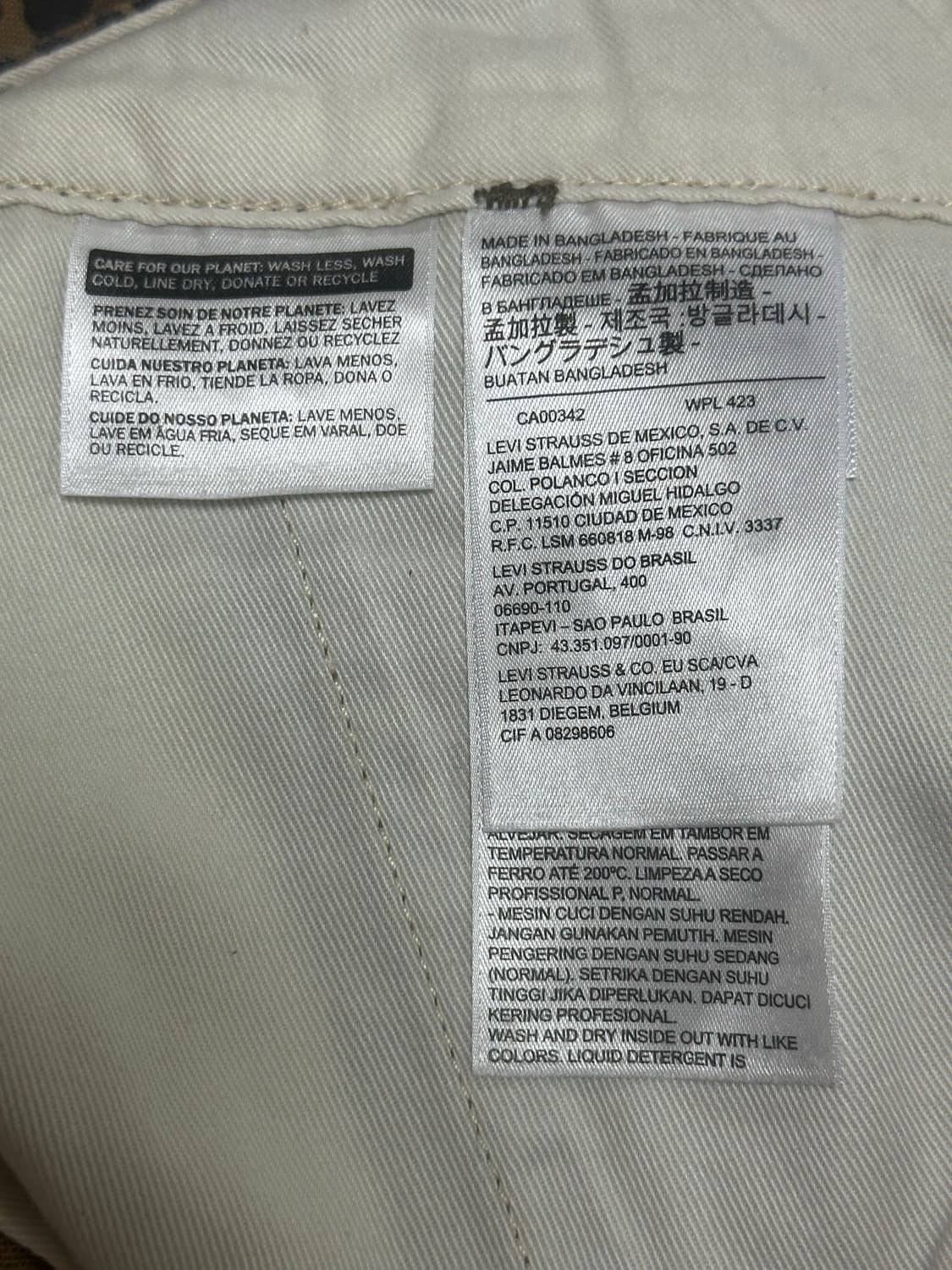 리바이스 레오파드 카고 팬츠 상품이미지6