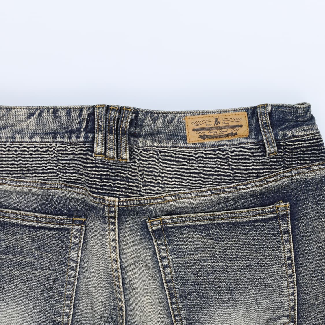 [32] 패스트드로우 바이커진 데님 1210H2 상품이미지3