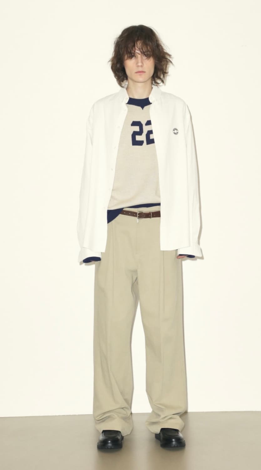 노앙 화이트 셔츠 새상품 상품이미지1