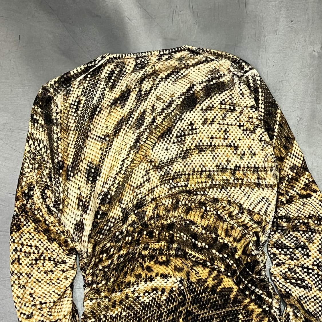  로베르토 카발리 뱀피 무늬 니트 원피스 y15997 상품이미지6