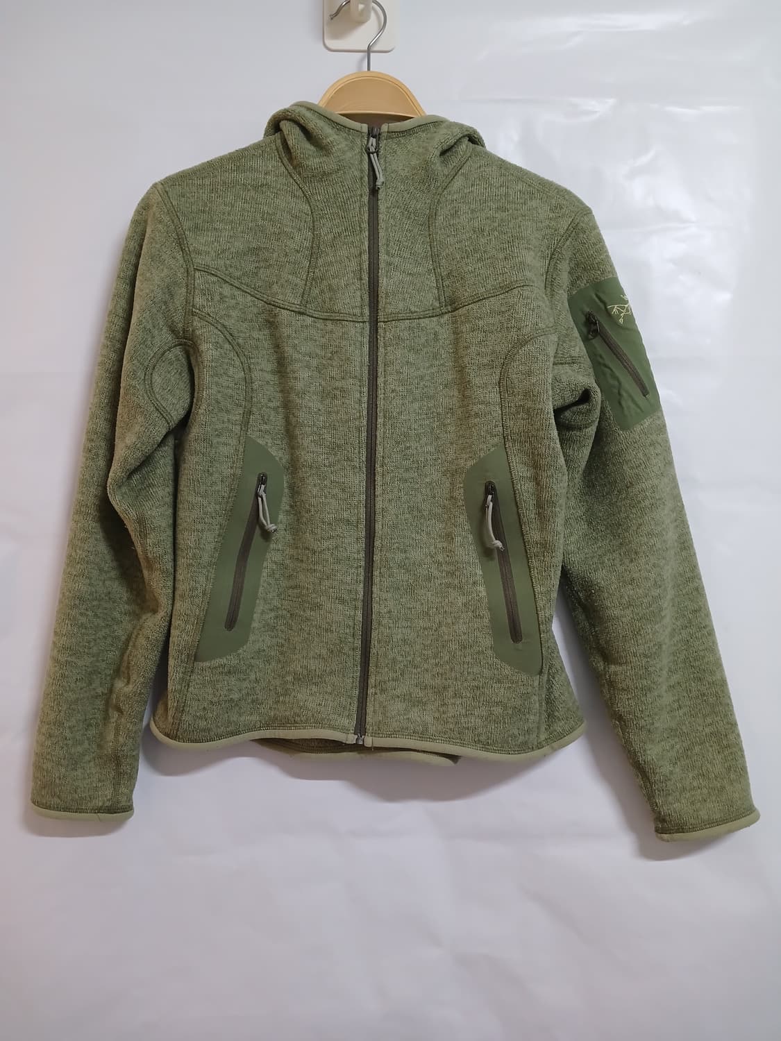 (S,90)아크테릭스 여성용 후드집업 플리스자켓 상품이미지1