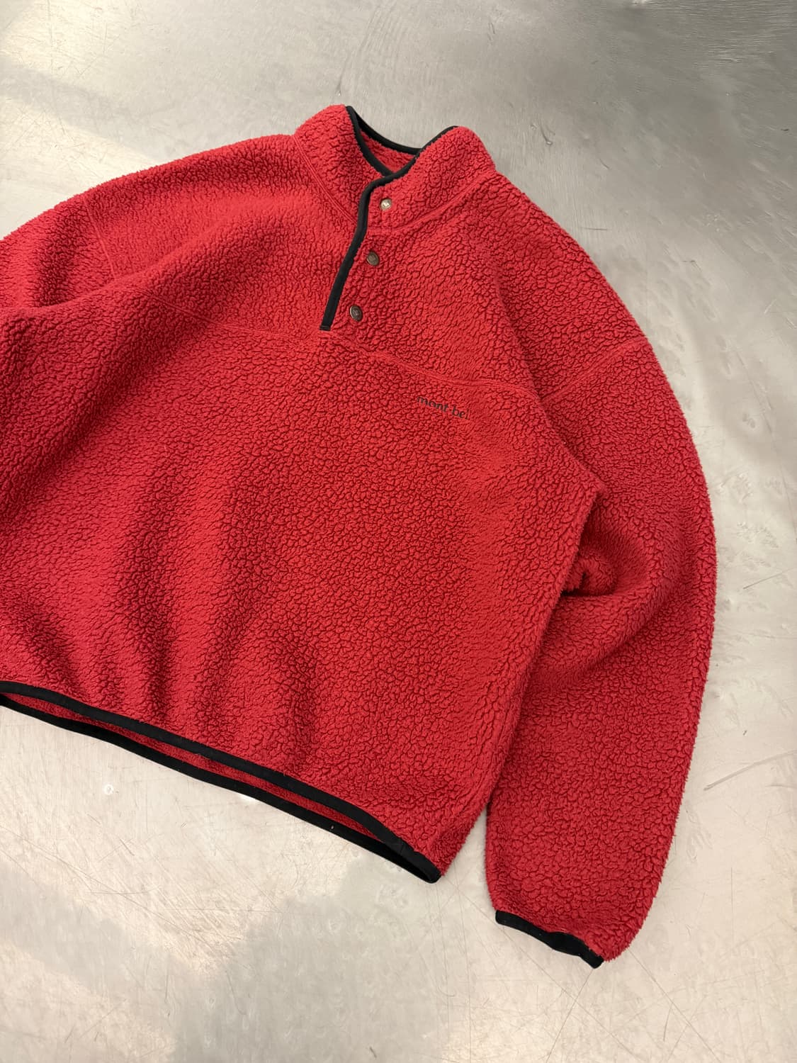 2000s MONTBELL FLEECE PULL OVER 몽벨신칠라자켓 상품이미지5