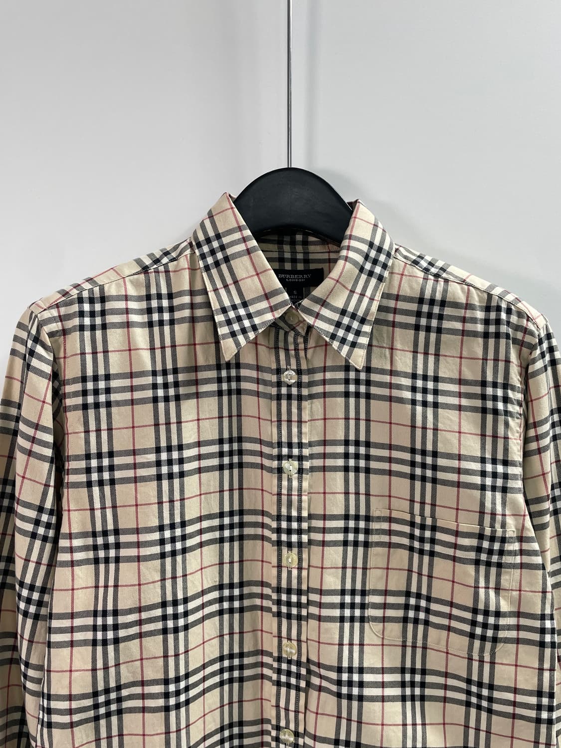 버버리 우먼스 노바체크 포켓 셔츠 (on.510) 상품이미지2