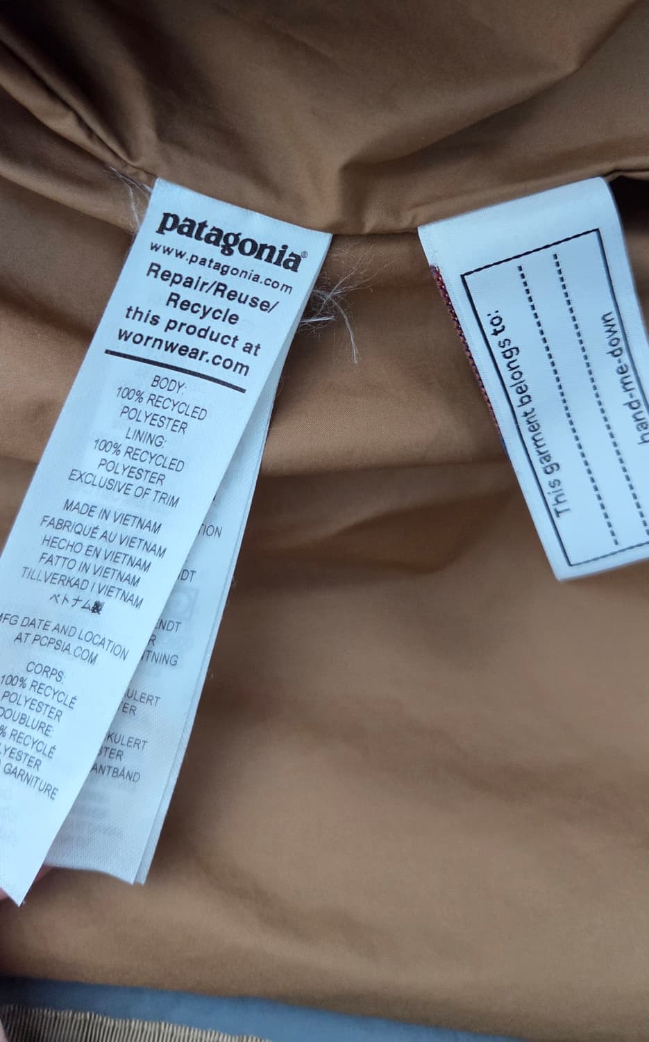 파타고니아 키즈 L(12)블랙 택포 상품이미지6