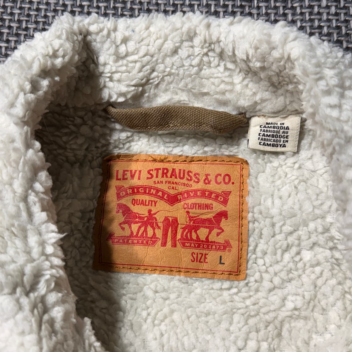 리바이스 쉐르파 데님 트러커 (old-8522) 상품이미지4