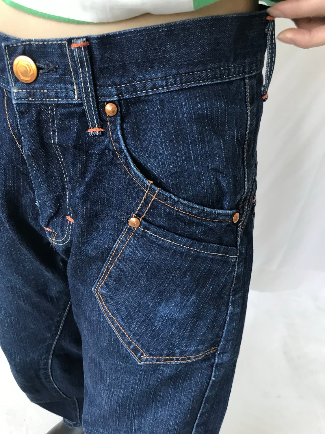 에드윈 디테일 진청바지  상품이미지2