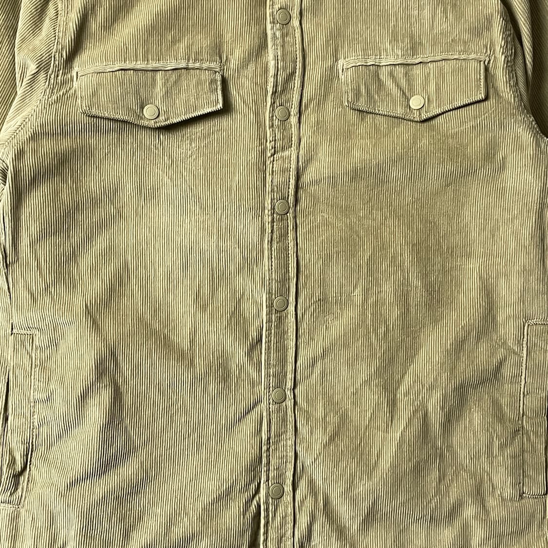 UNKNOWN 빈티지 베이지 코듀로이 셰르파 셔츠자켓 A00444 상품이미지4