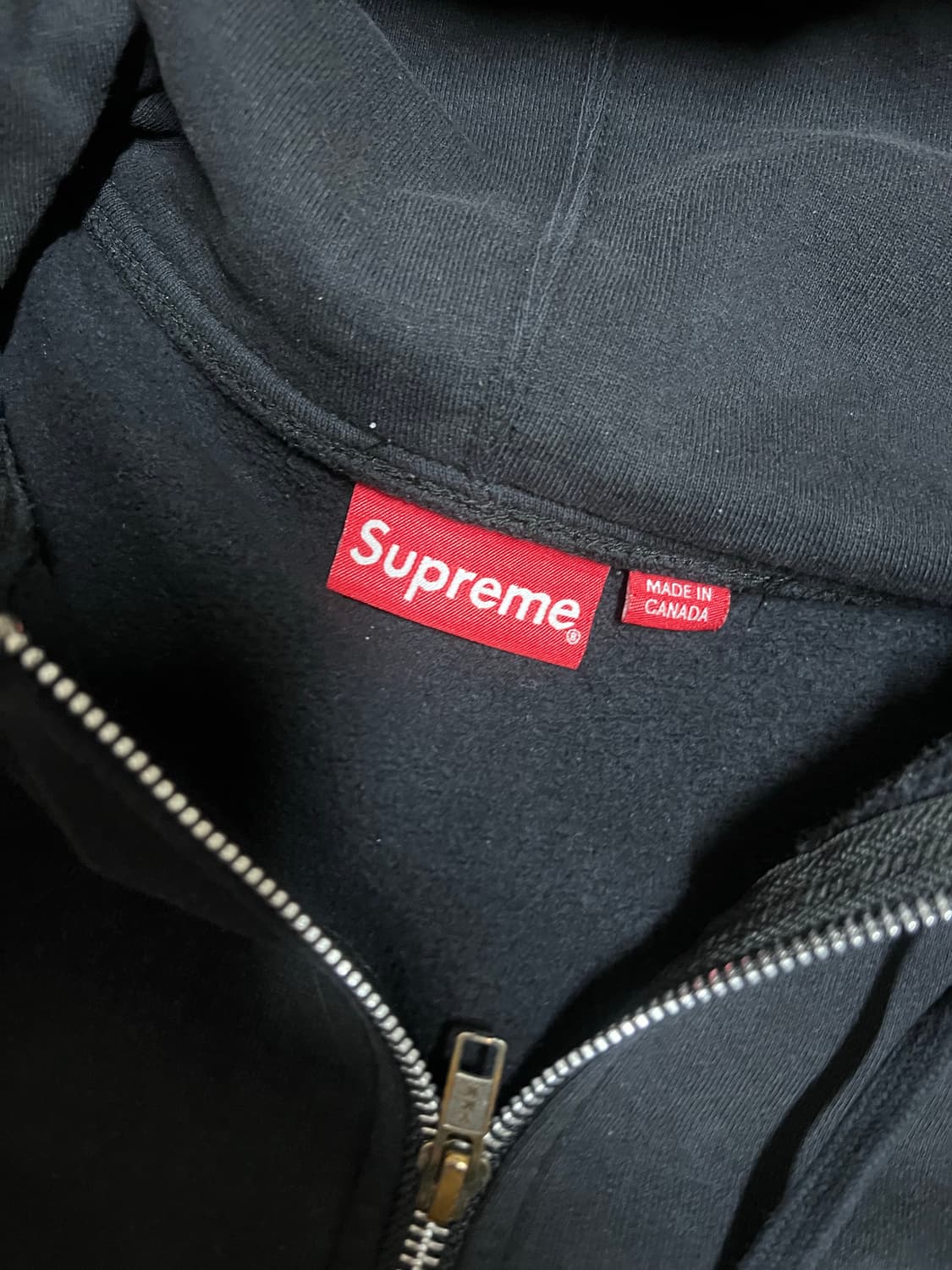 슈프림 스몰박스로고 후드집업 M 상품이미지2