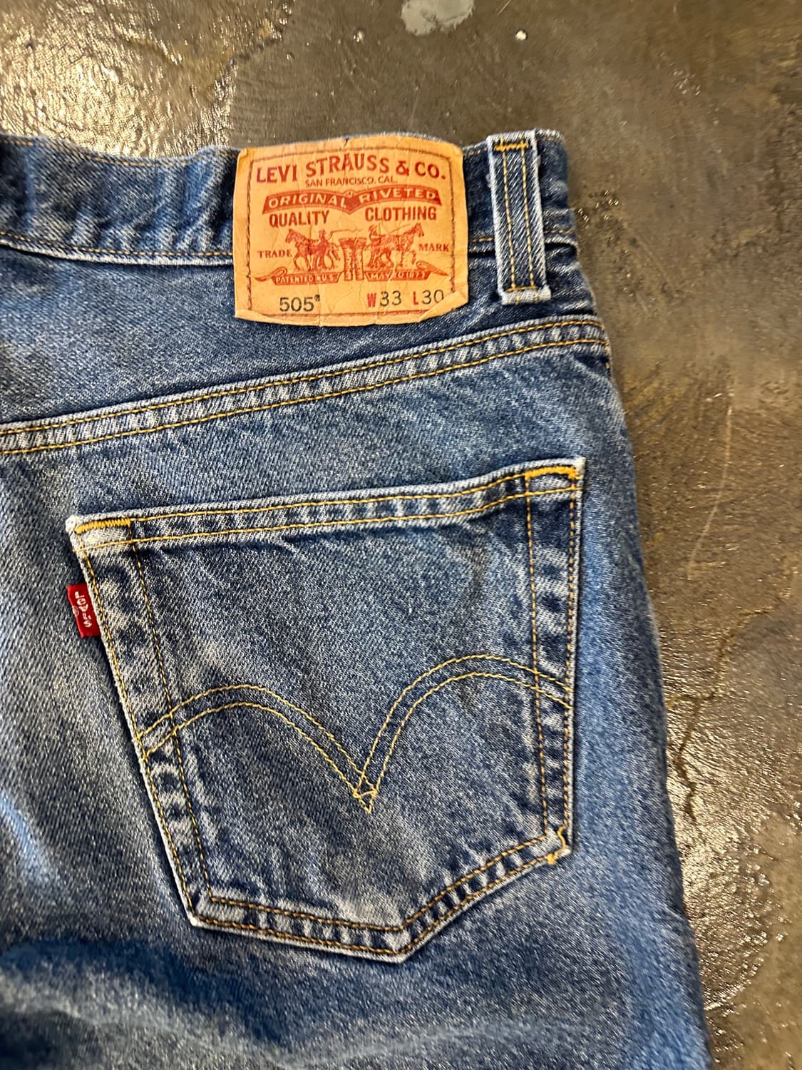 00s Levis 리바이스 505 W33 L30 상품이미지6