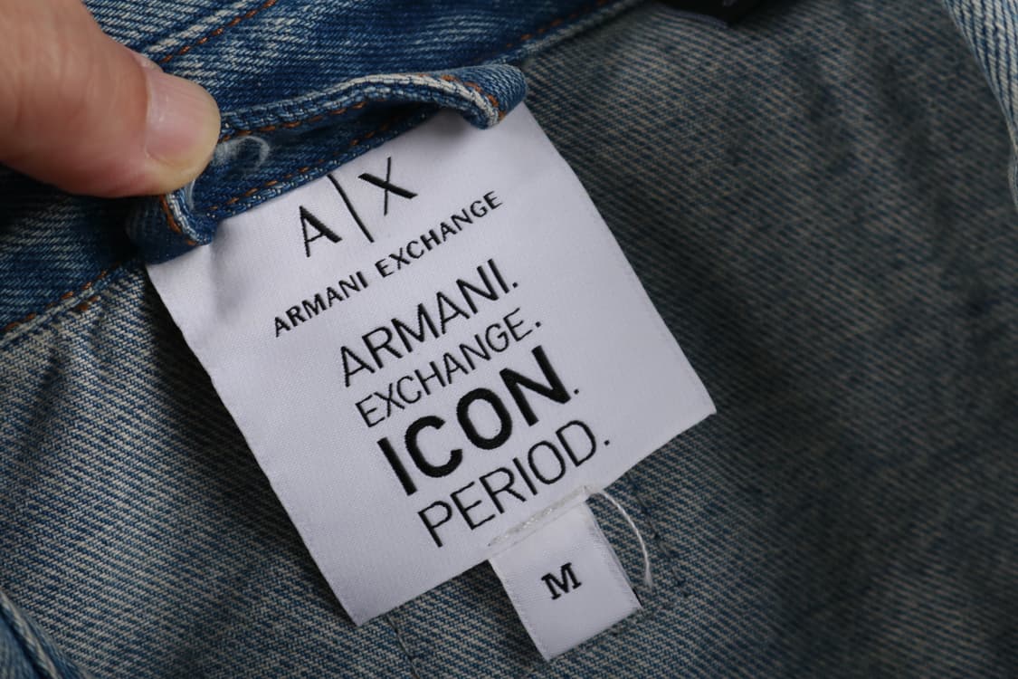 [M] 아르마니 익스체인지 AX ICON 데님자켓 상품이미지5
