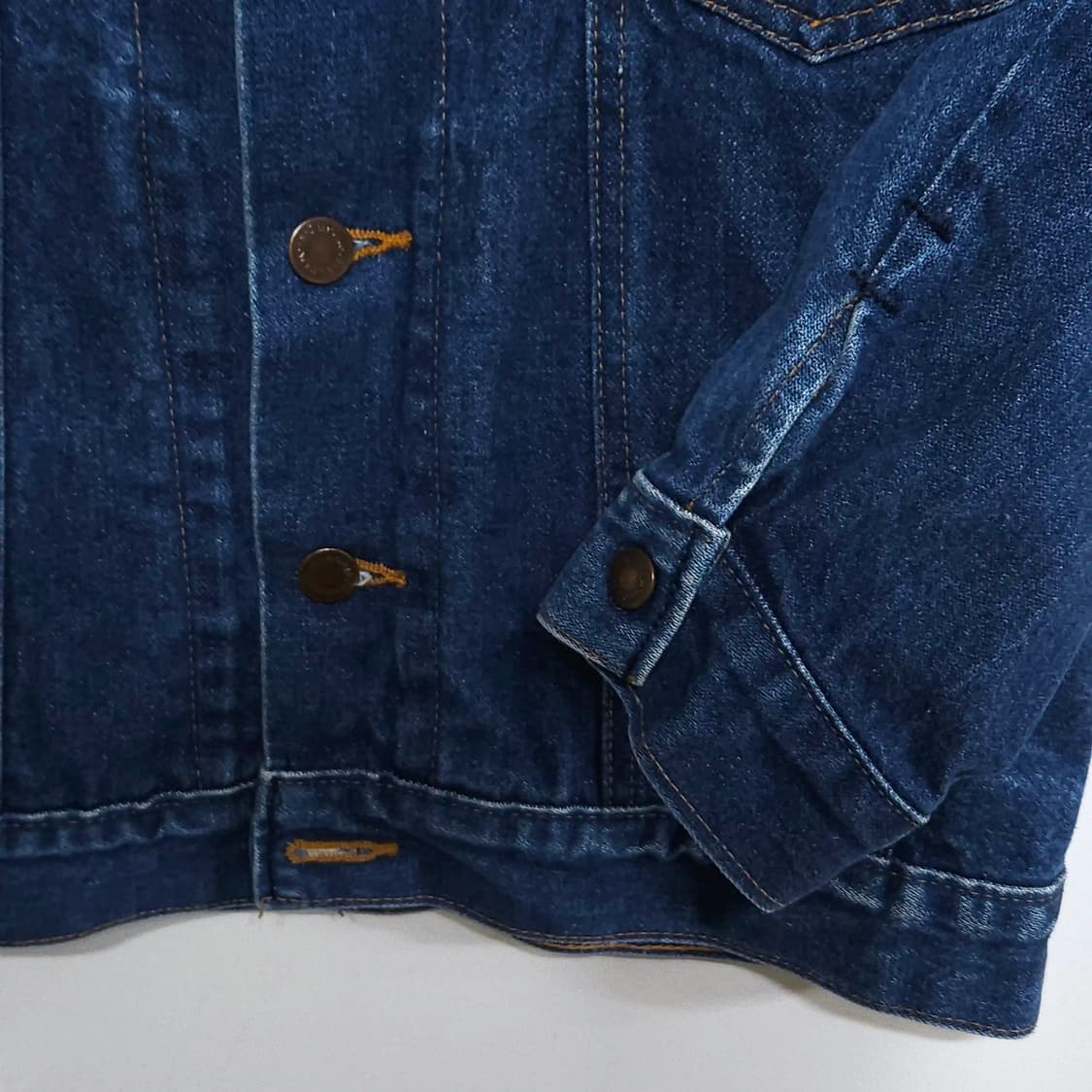 여성55~66)WRANGLER 랭글러 1990s 데님 청자켓 상품이미지6