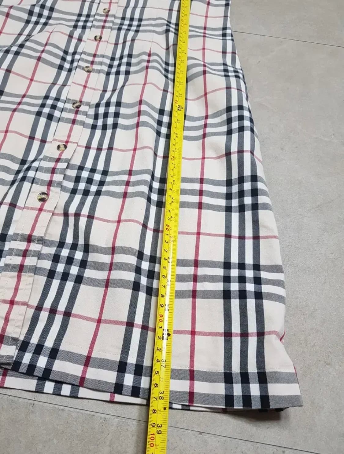 정품 버버리 채크 원피스.66. 상품이미지9