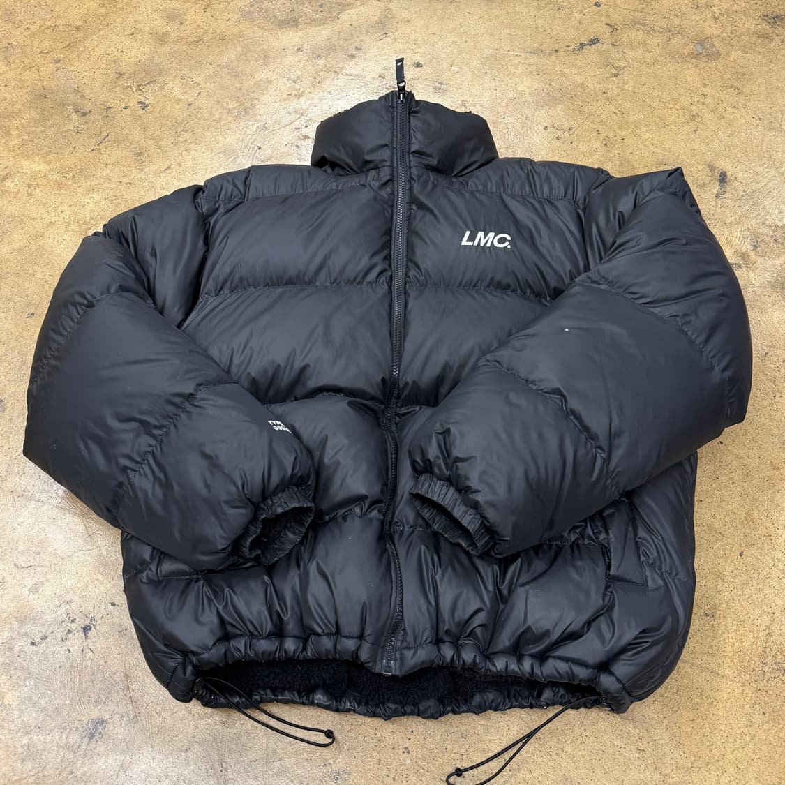 [정품/L] LMC 블랙 양면 패딩 점퍼 b18 상품이미지2