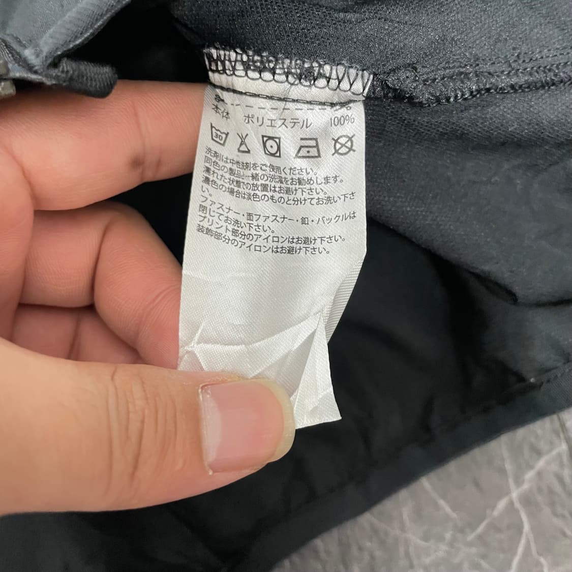 아디다스 일제판 블랙 삼선 미니멀 바람막이 자켓 상품이미지6