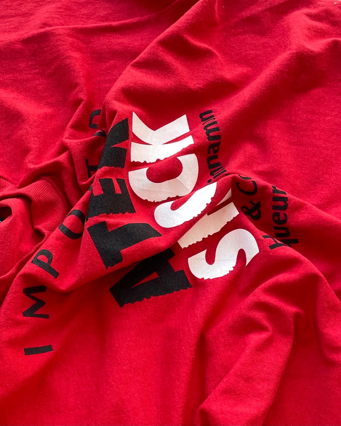 90’s USA “After Shock” 🥂Promo T-shirt M 상품이미지4