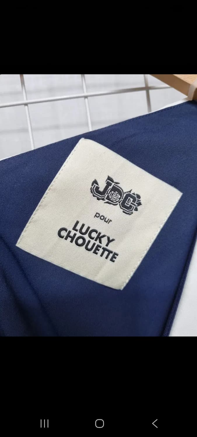 럭키슈에뜨 원피스 (네이비) 상품이미지6