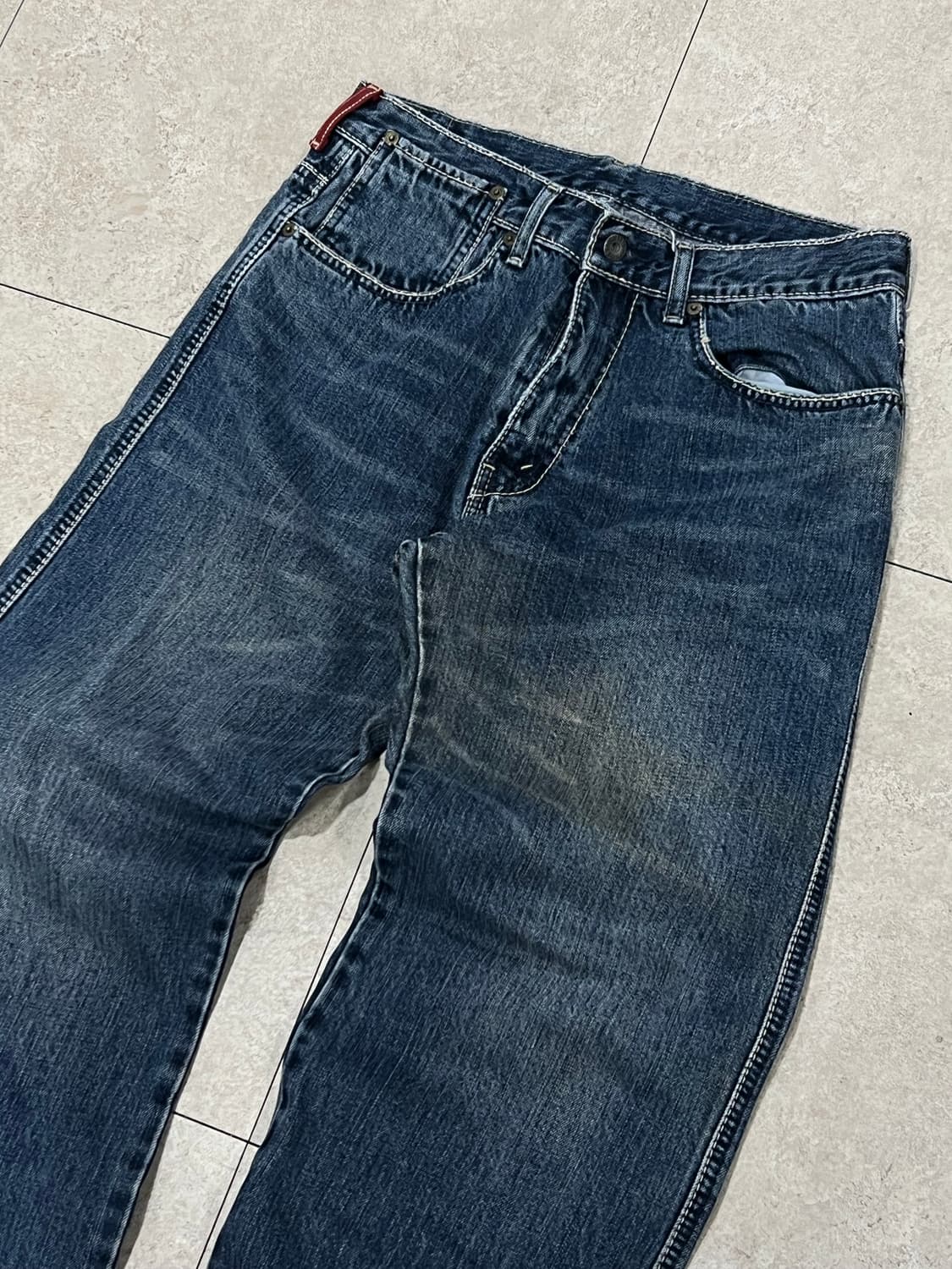 리바이스 513 레드탭 원포켓 중청 데님 팬츠  상품이미지3