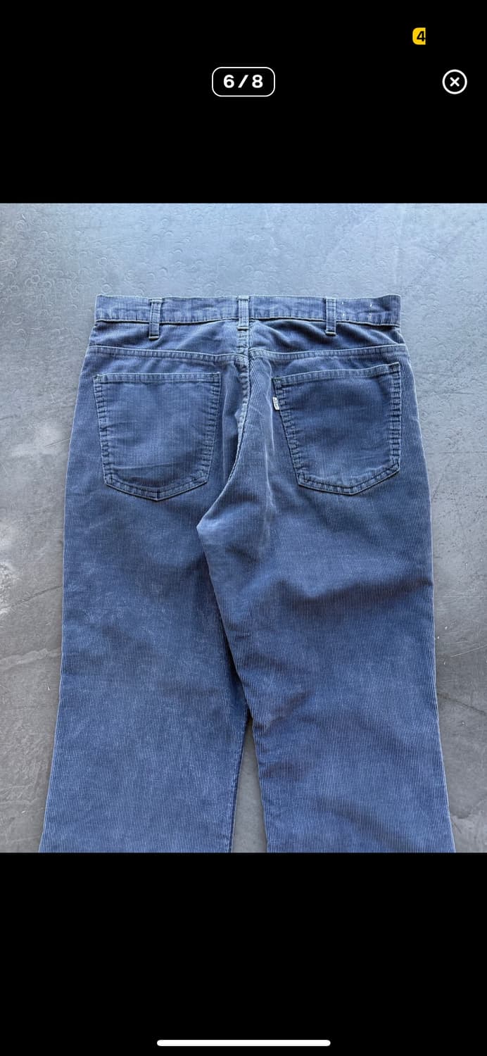 리바이스 70s 646 벨바텀 부츠컷 코듀로이 팬츠 상품이미지6