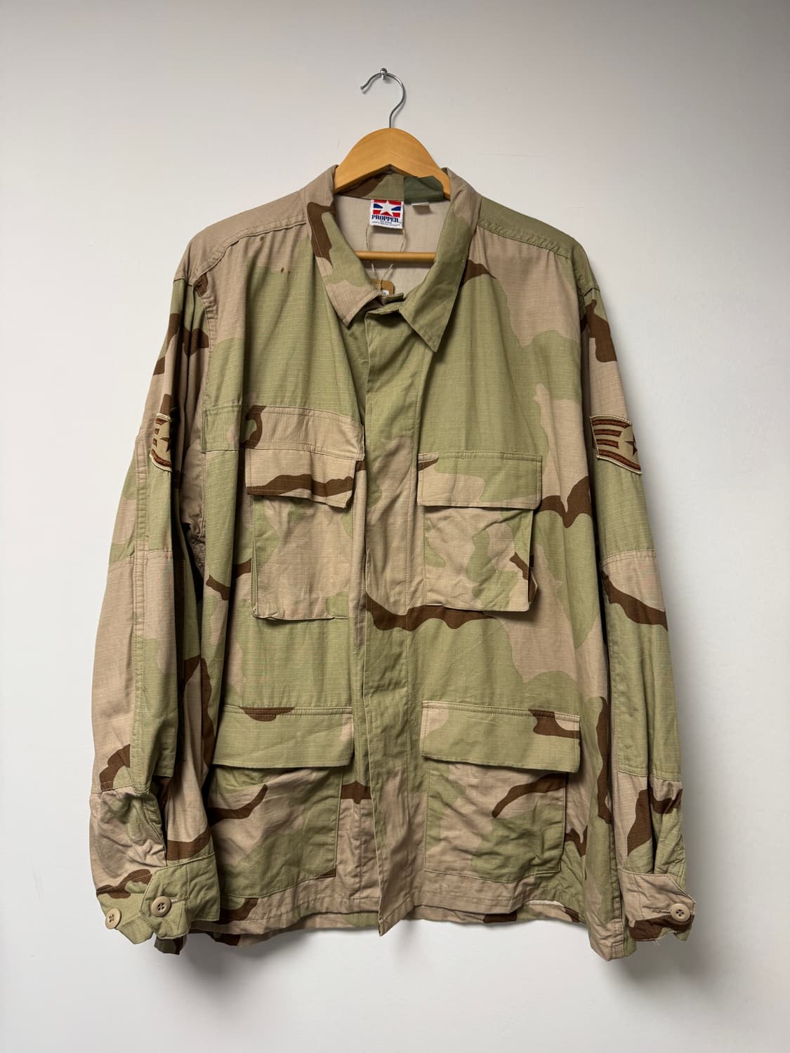 프로퍼 사막3색 BDU 셔츠자켓 XXL 상품이미지2