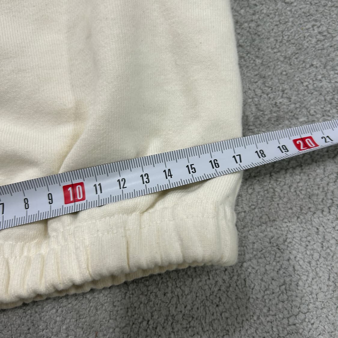 위캔더스 아이보리 로고 트레이닝 바지 m 상품이미지9