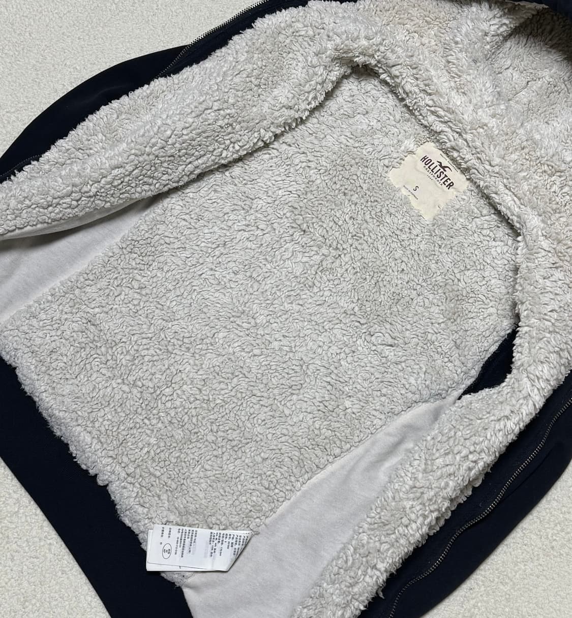 홀리스터 네이비 후드집업 상품이미지6