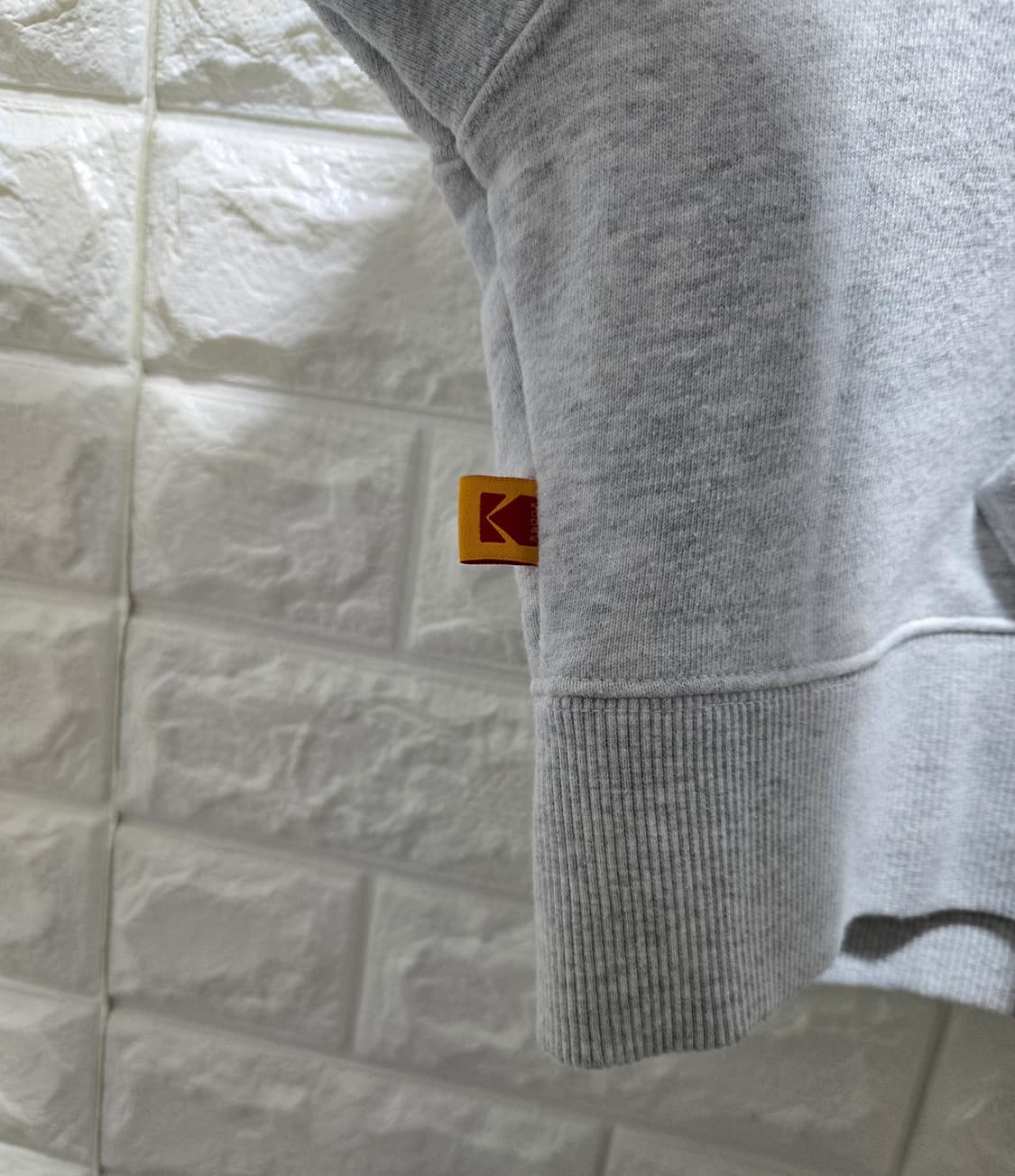 코닥 레인보우 로고 크롭 후드티 후디 95 상품이미지6