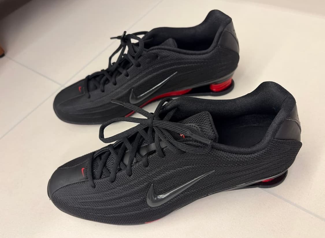 [270] (W) 나이키 샥스 Z 블랙 유니버시티 레드 상품이미지2
