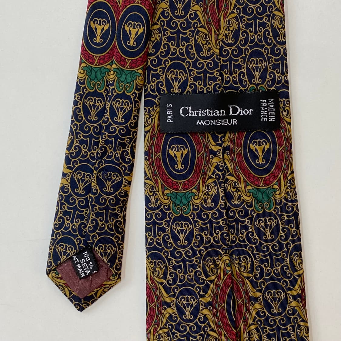 크리스찬 디올(Dior) 넥타이 정품 명품8.6cm 상품이미지6