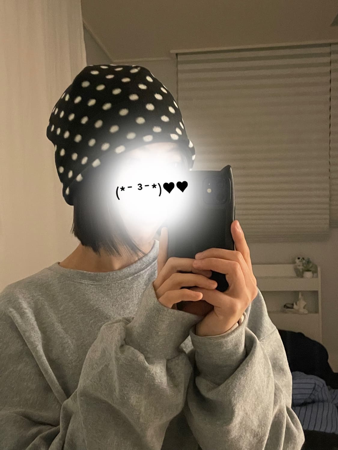 도트 비니 상품이미지3