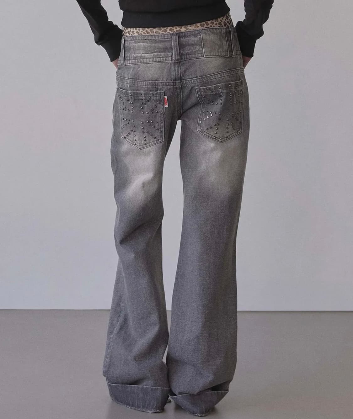 스컬프터 데님 워싱 그레이 상품이미지1