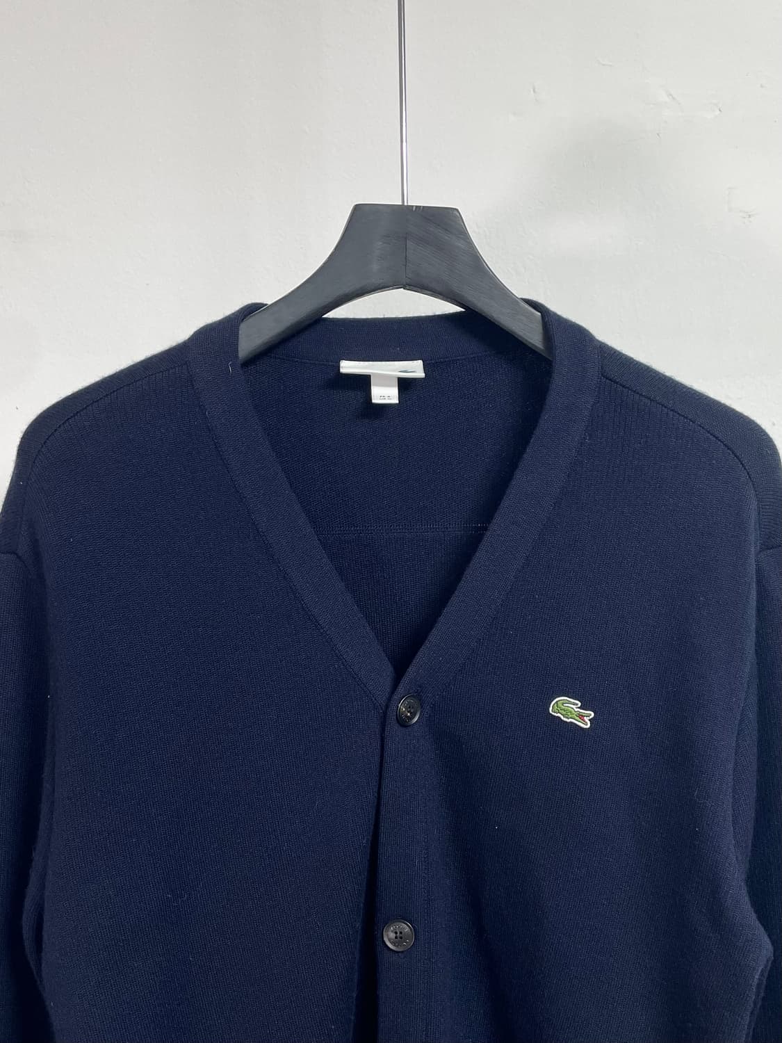라코스테 신형 네이비 헤비 울 가디건 (on.324) 상품이미지2