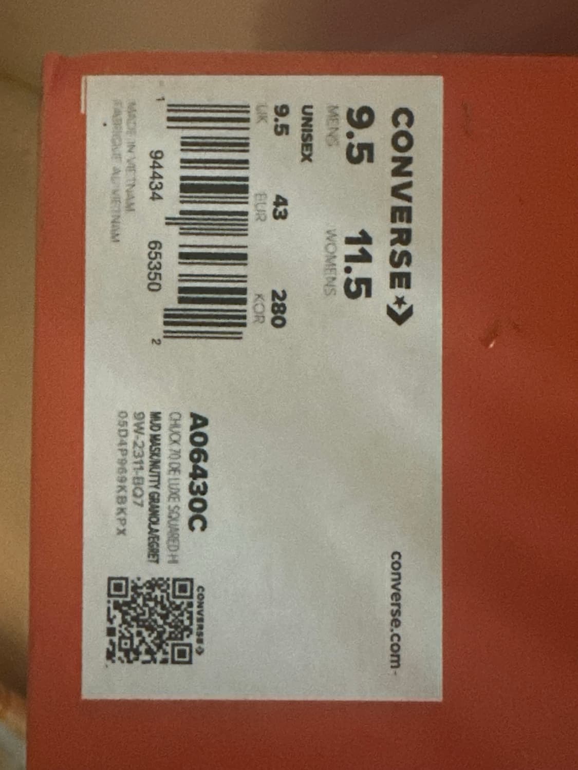 [280] 컨버스 척70 디럭스 스퀘어드 상품이미지2