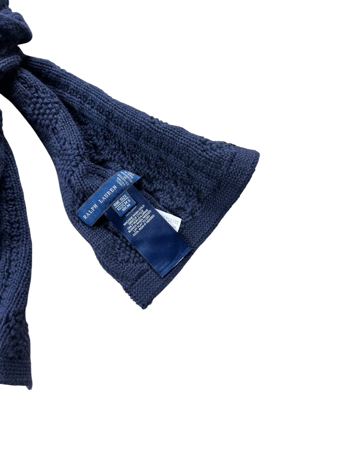 Polo Ralph Lauren 네이비 머플러  상품이미지2