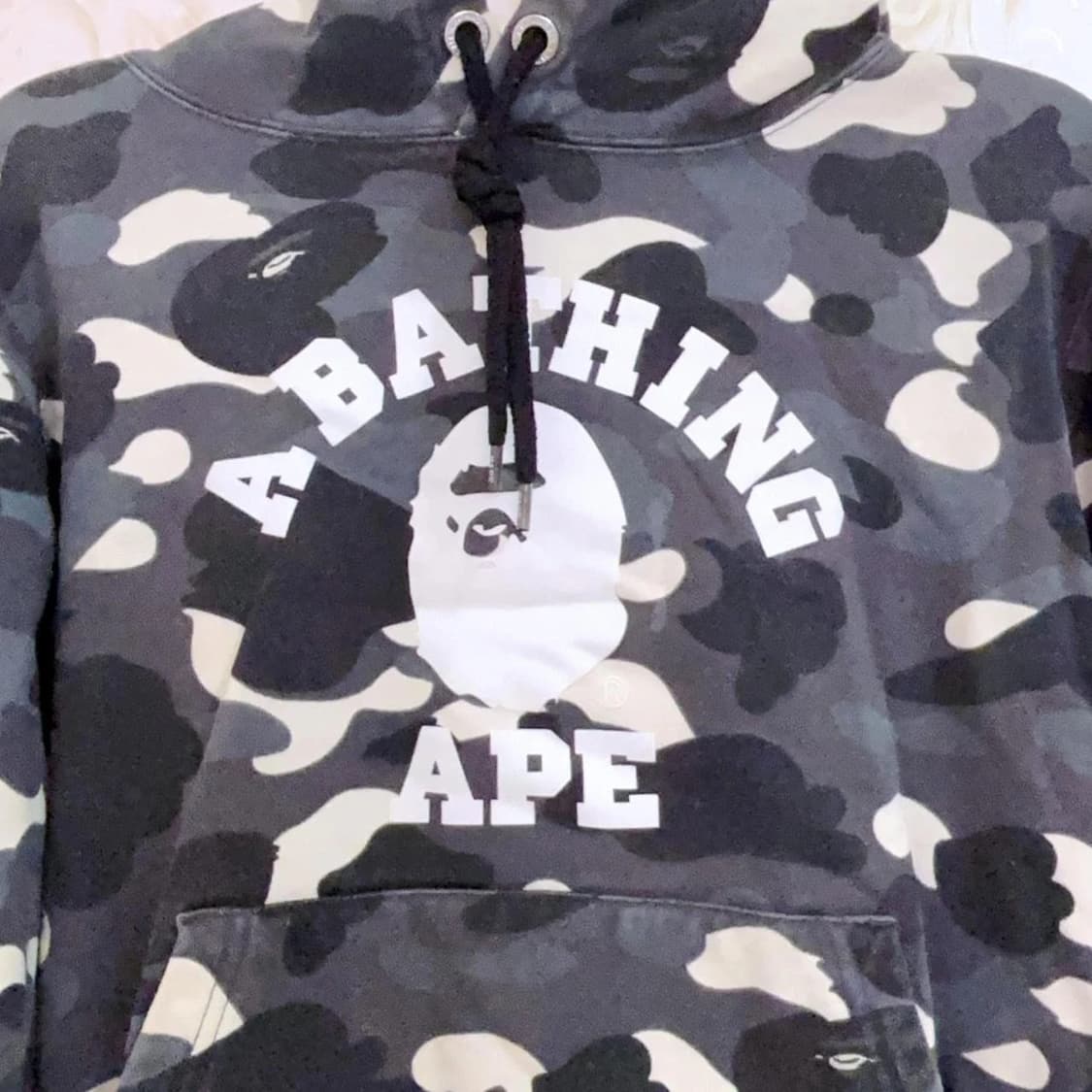 베이프 시티카모 후드티 블랙 상품이미지2