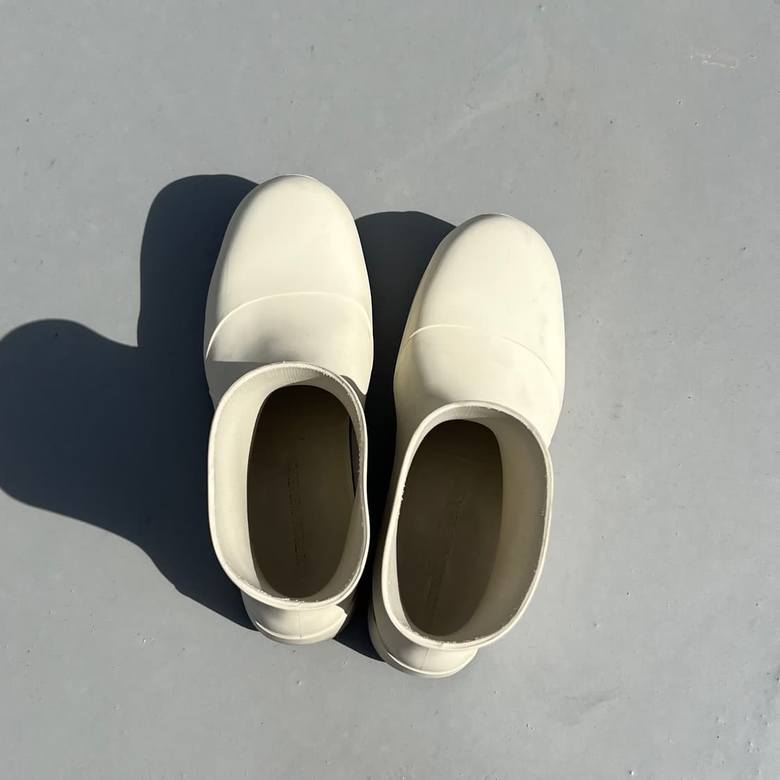 보테가베네타 퍼들부츠 크림 상품이미지4