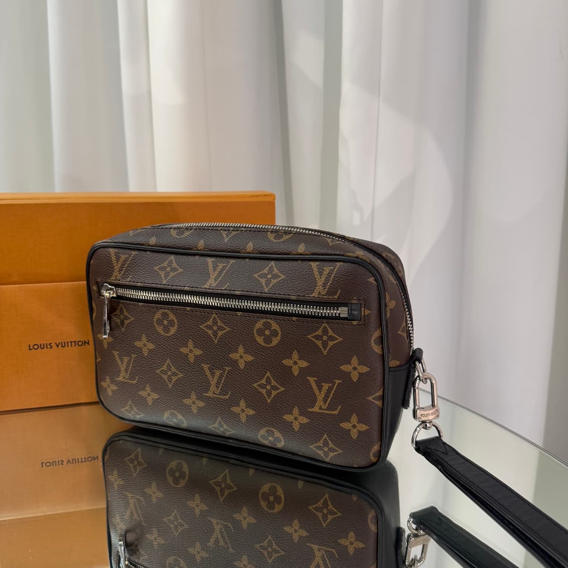 [정품] 루이비통 모노그램 마카사르 카사이 토일렛백 클러치백 상품이미지3