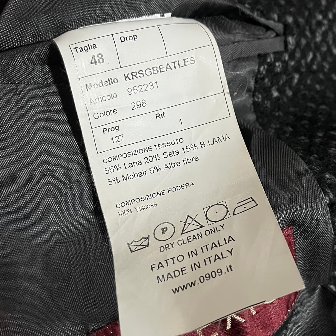 [100] 0909 이태리 모헤어실크 코트 상품이미지10