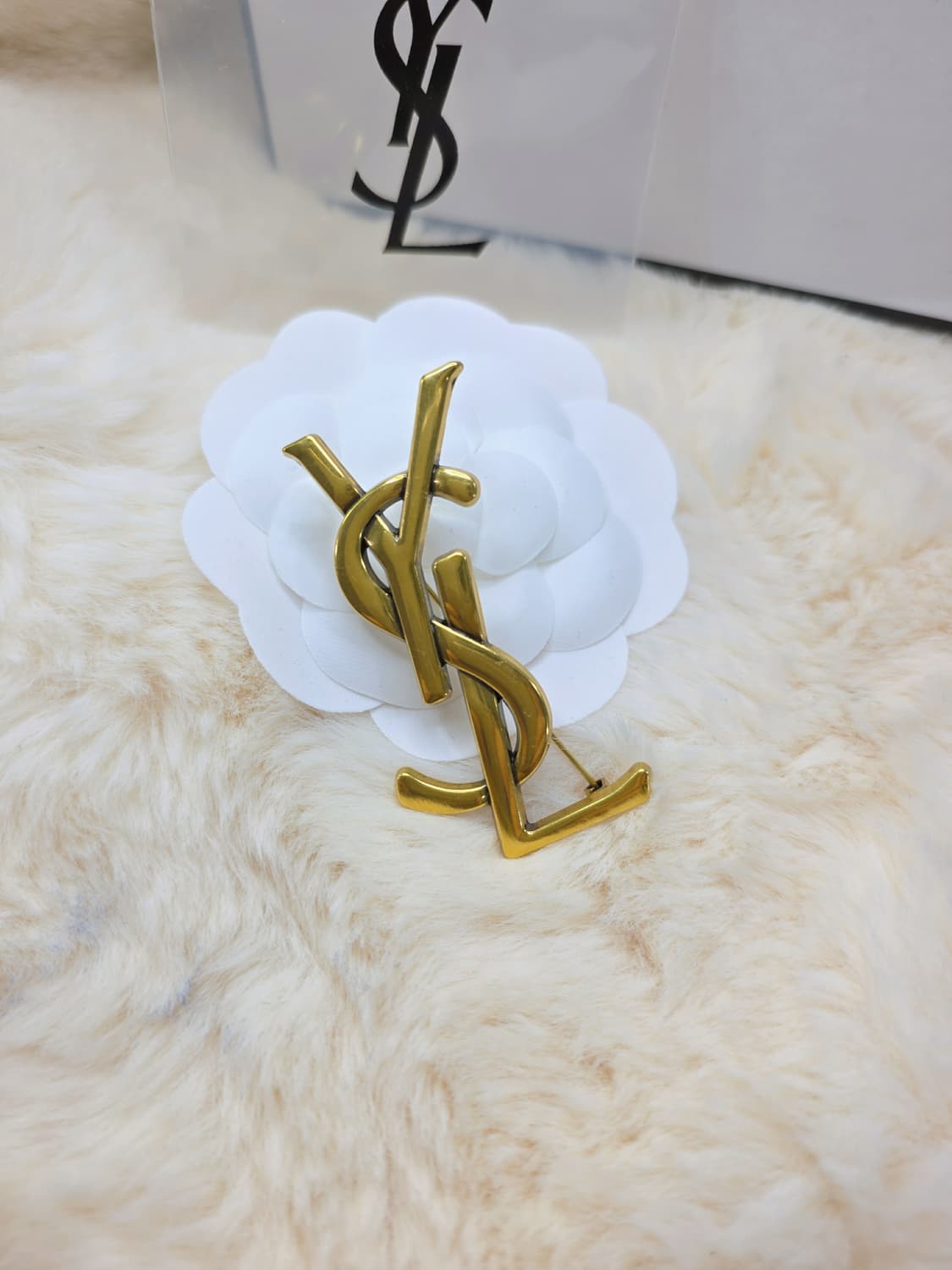 빈티지 엔틱 입생로랑 브로치 상품이미지2