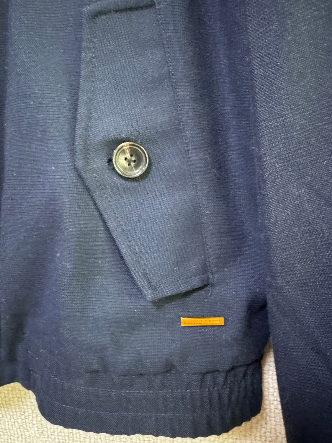 네덜란드 Scotch & Soda 남성 봄버 자켓 네이비 상품이미지4