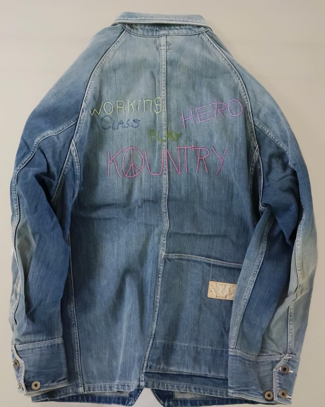 <새제품> 캐피탈 25FW 스마일 캑터스 커버올 자켓 상품이미지3