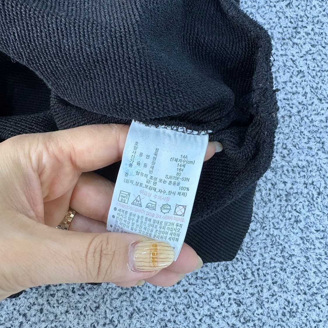 14 라코스테 여성 크록 로고 맨투맨 0421J 상품이미지4