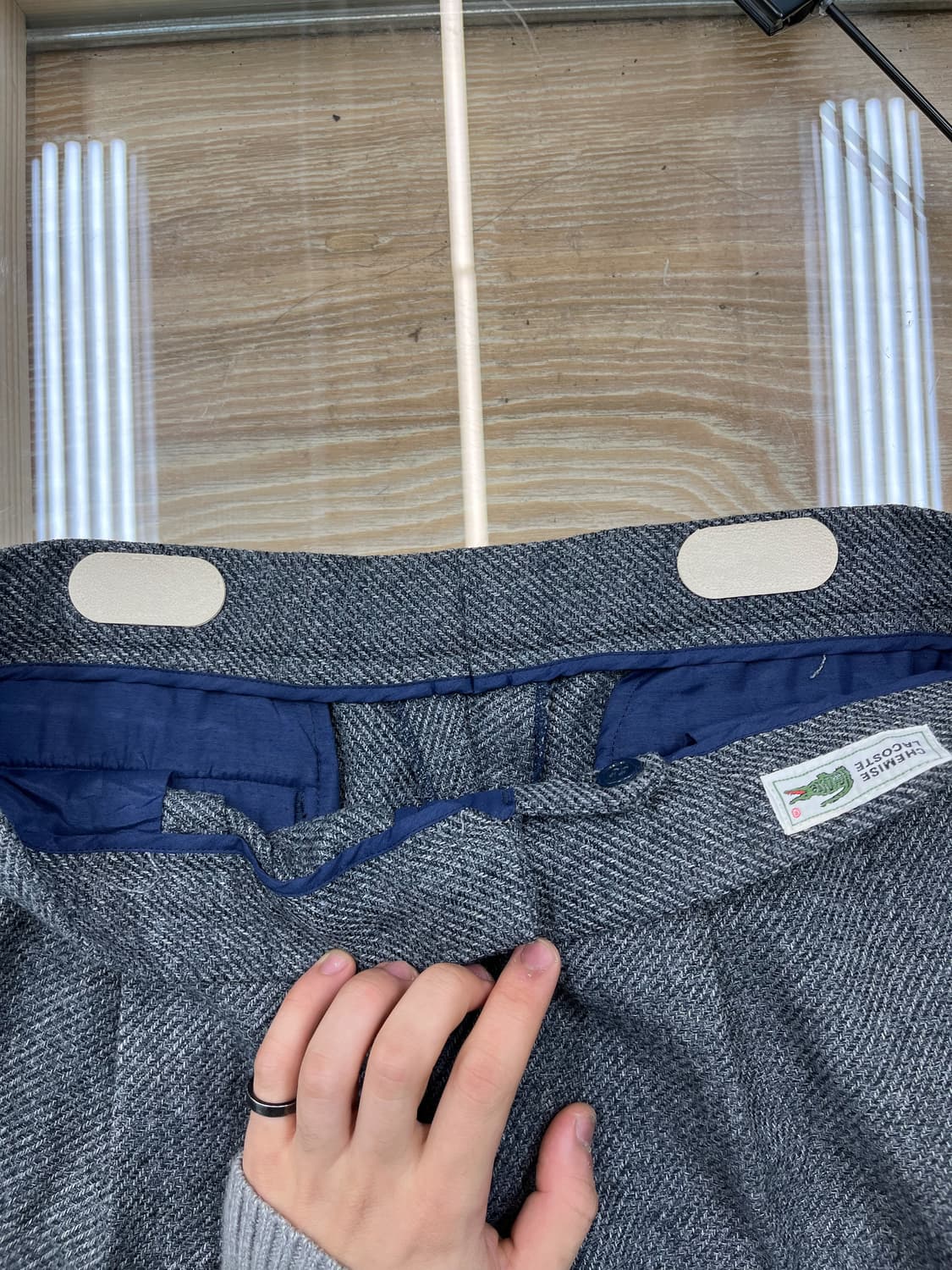  라코스테 90's 제팬 베이직 슬랙스 상품이미지5