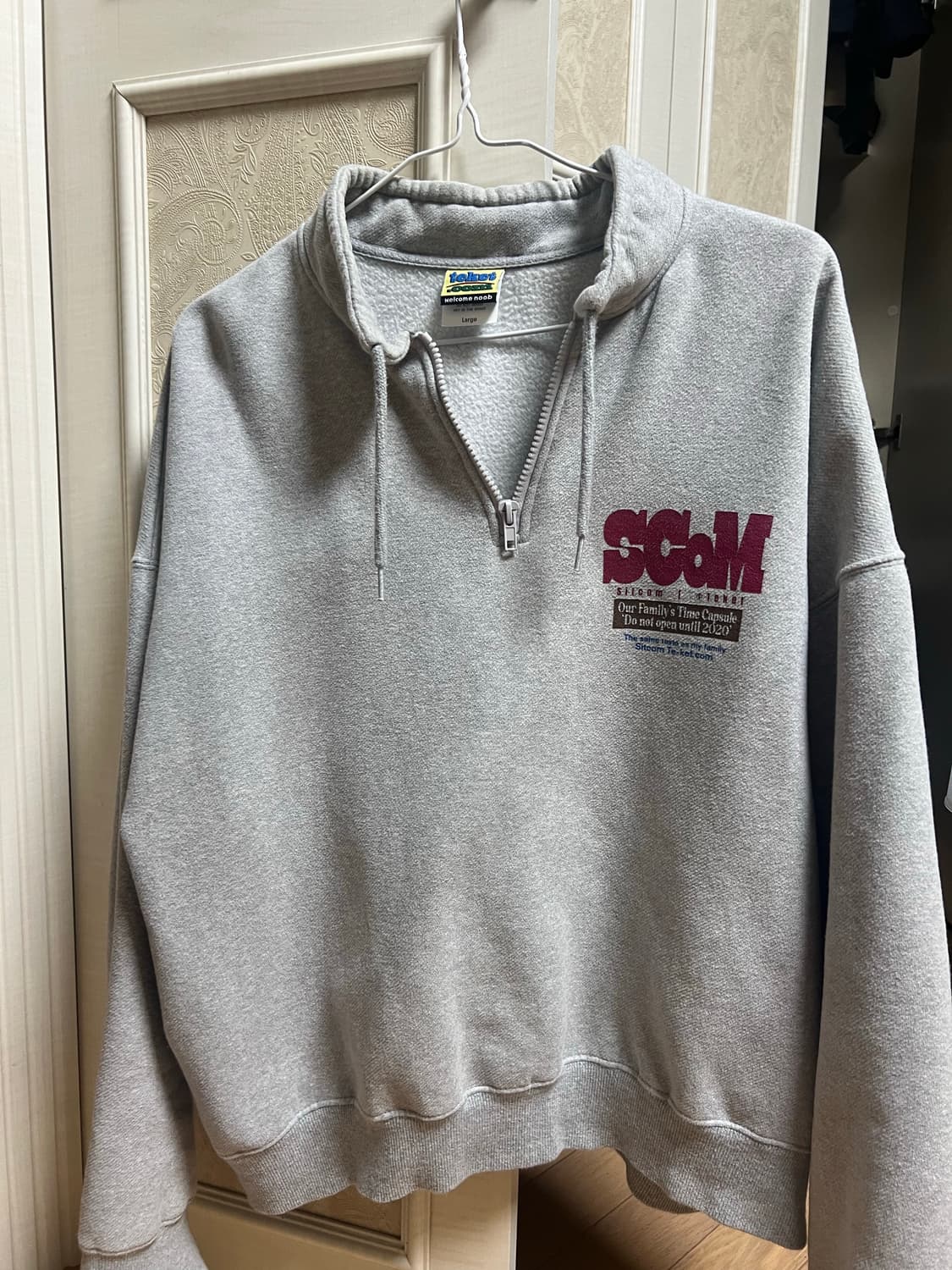 테켓 하프집업 맨투맨 상품이미지1