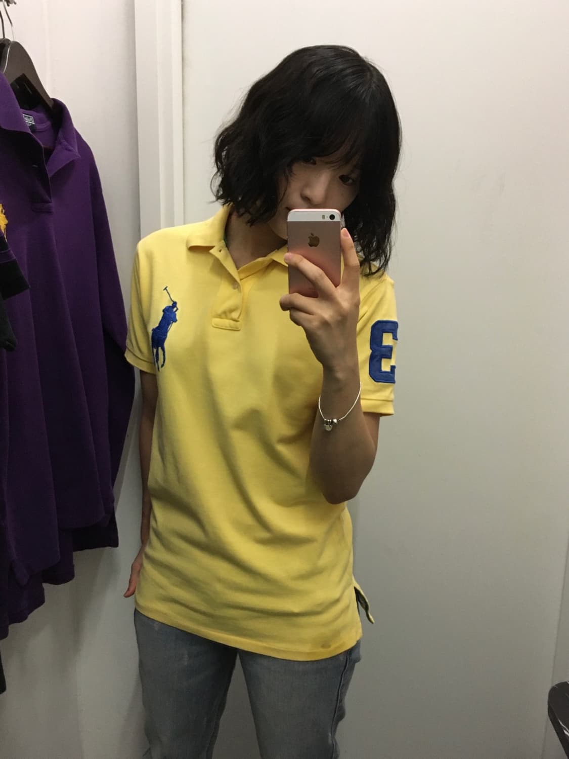 폴로 랄프로렌 빅포니 카라티 옐로우 상품이미지1