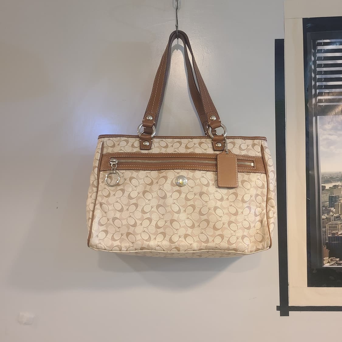 코치 F17179코티드컨버스 토트백 상품이미지2