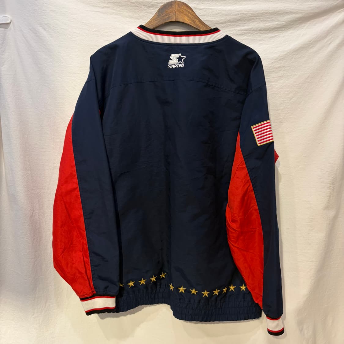 스타터 USA 바람막이 풀오버 아노락 웜업 상품이미지7